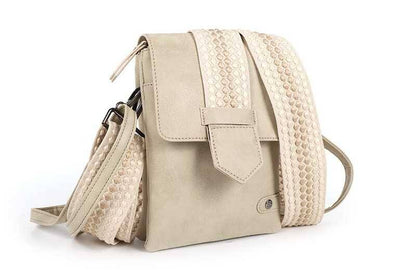 Telefoontasje / Crossbody tasje Nancy Metz - Naturel