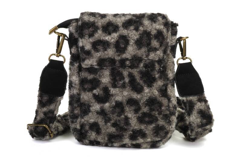 Telefoontasje / Crossbody tasje Teddy Elmen - Zwart