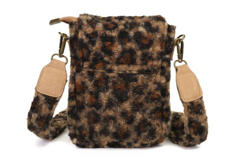 Camel telefoontasje / crossbody tasje Teddy Elmen