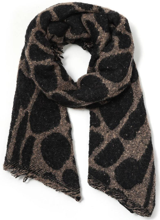 Winter sjaal Valerie - Taupe