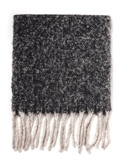 Winter sjaal Celine - Zwart
