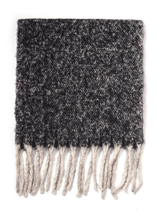 Winter sjaal Celine - Zwart