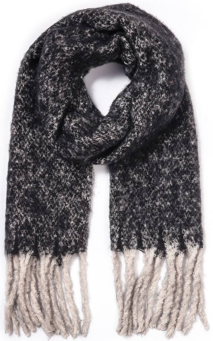 Winter sjaal Celine - Zwart