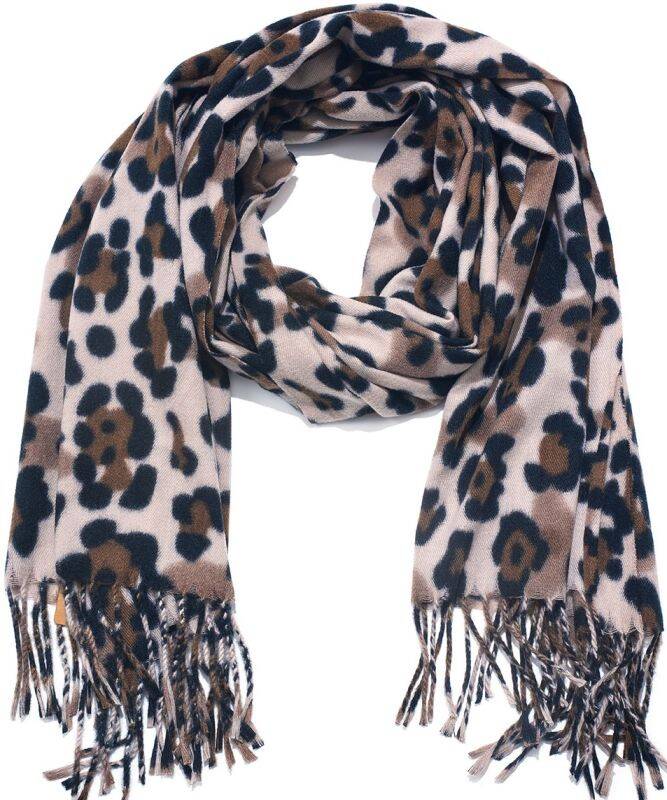 Winter sjaal Amber - Bruin
