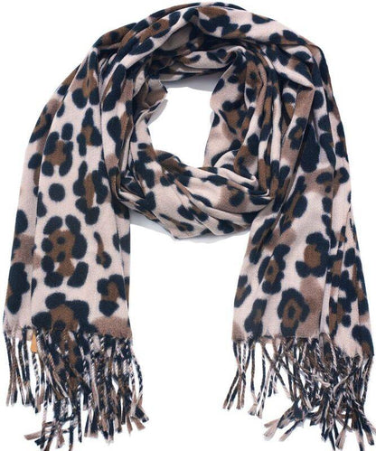 Winter sjaal Amber - Bruin