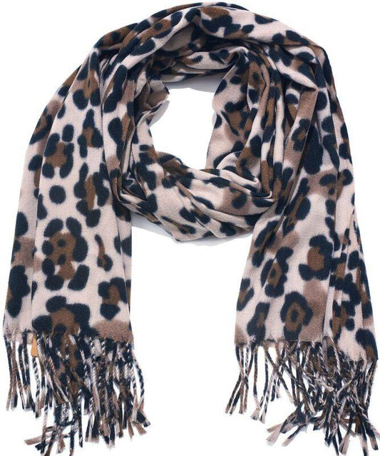 Winter sjaal Amber - Bruin