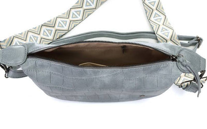 Blauw | Schoudertasje / Crossbody tas Manchester