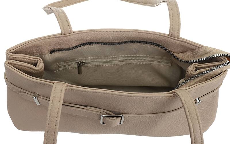 Khaki Beige | Schoudertas / Handtas Wando