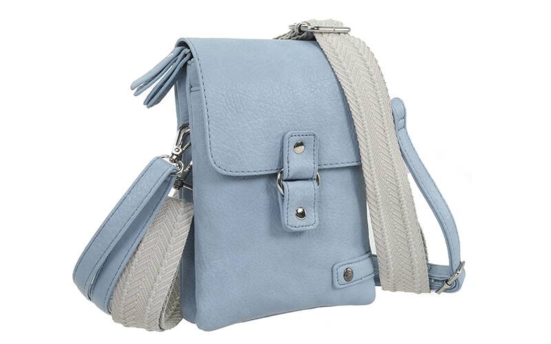 Blauw | Schoudertasje / Crossbody tas Keith