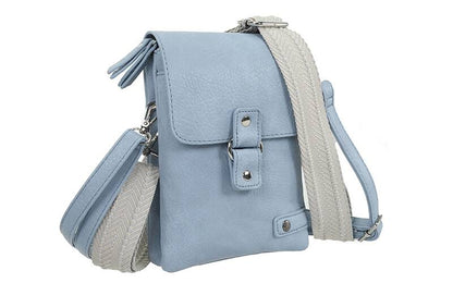 Blauw | Schoudertasje / Crossbody tas Keith
