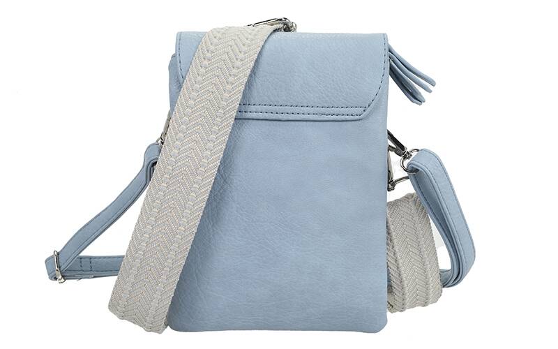 Blauw | Schoudertasje / Crossbody tas Keith