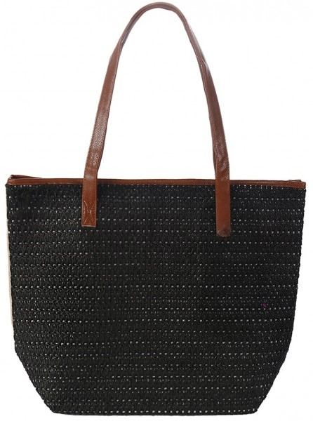 Strandtas Lotte - Zwart
