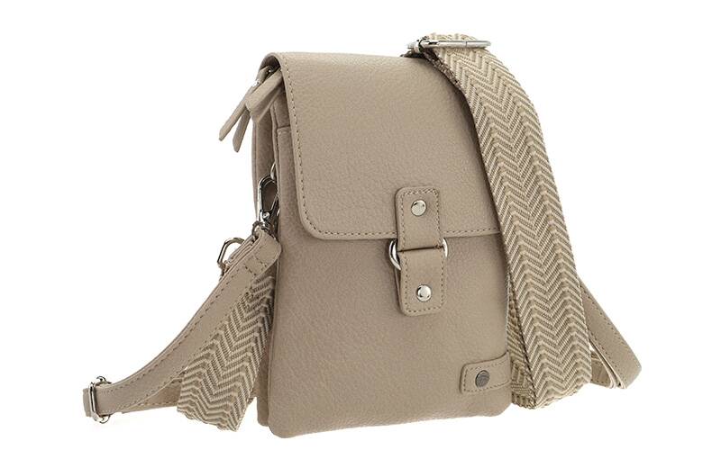 Taupe | Schoudertasje / Crossbody tas Keith