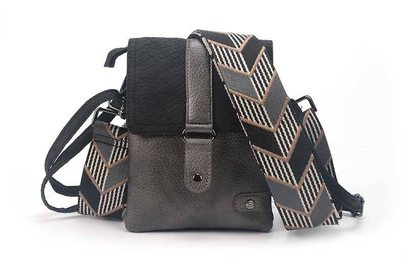 Telefoontasje / Crossbody tasje Portofino - Zwart