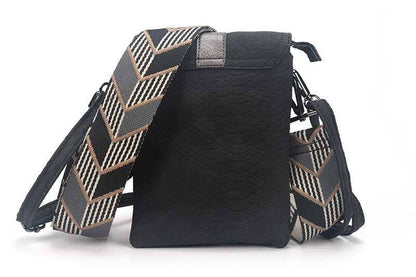 Telefoontasje / Crossbody tasje Portofino - Zwart